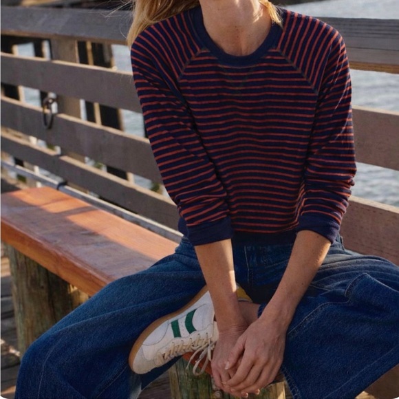 Marine Layer Juno Reversible Raglan - Picture 1 of 8